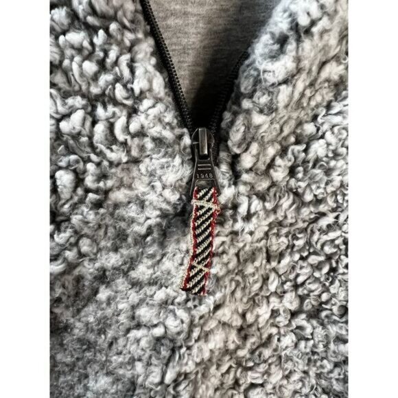 Weatherproof Sherpa 1/4 Zip Pullover Gray Medium NEW - Picture 5 of 5